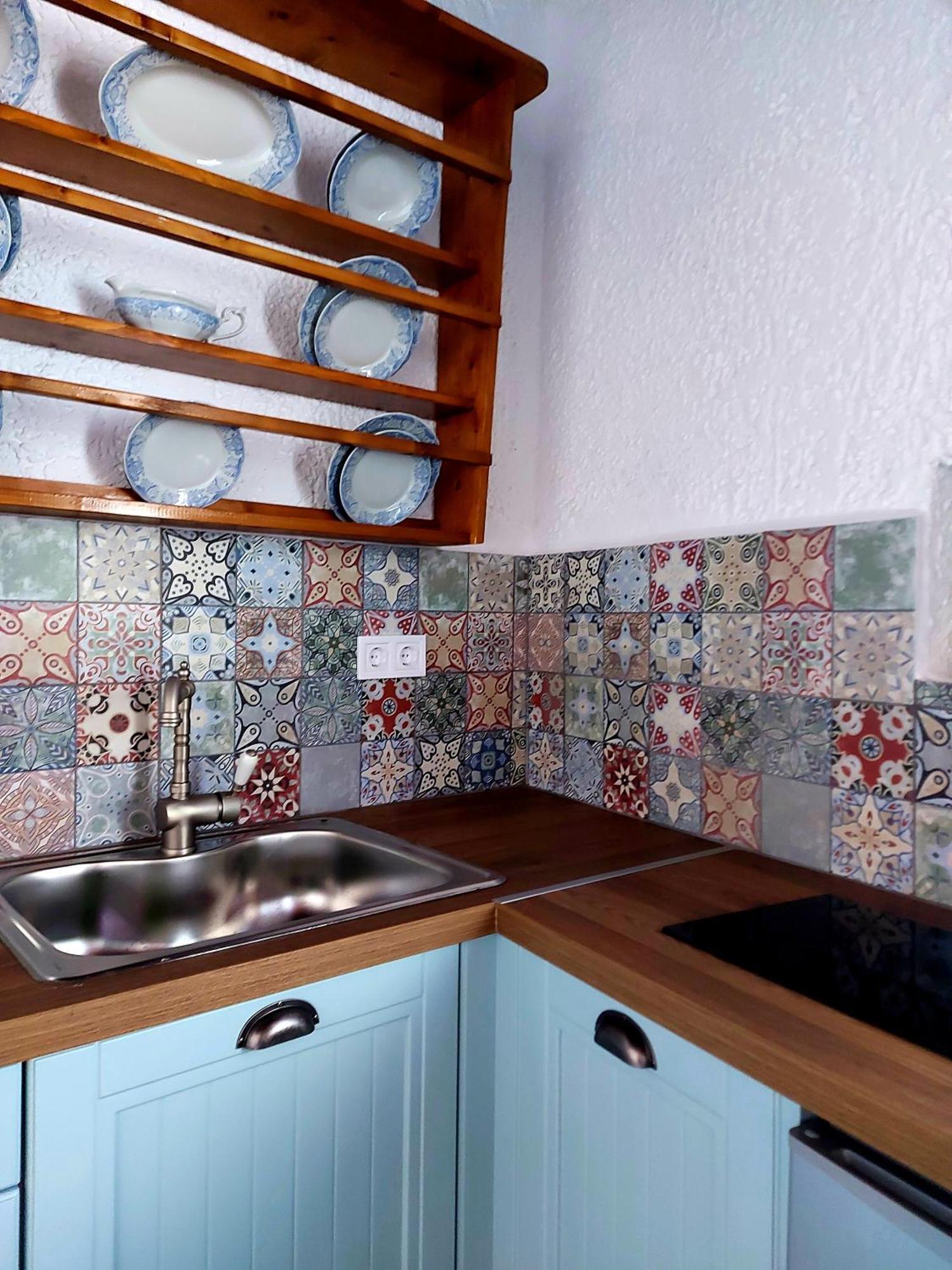 Le Petit Chateau Ano Syros Habitación foto